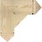 Ekena Millwork Traditional Arts & Crafts Rough Sawn Bracket, Douglas Fir, 6"W x 18"D x 18"H BKT06X18X18TRA03RDF - alternate 2